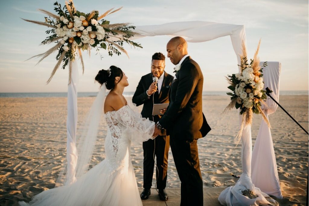 Beach wedding venues.